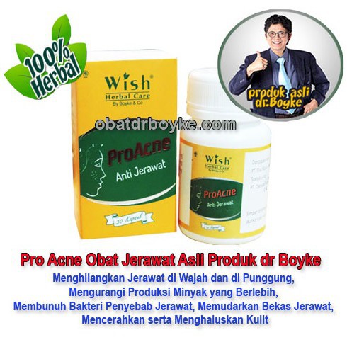 Pro Acne Asli Produk dr Boyke