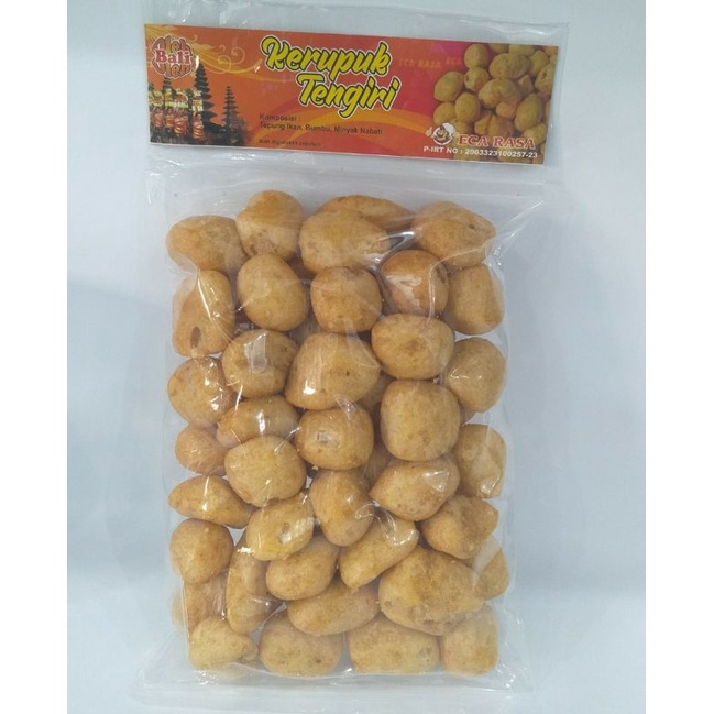 

Kerupuk Tengiri VIRGO Khas Bali 100gr