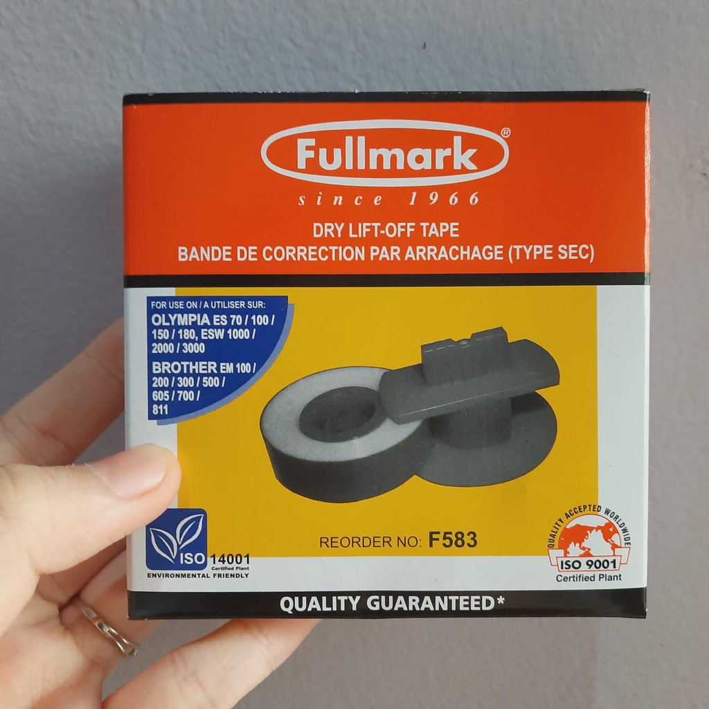 Fullmark Dry Lift-Off Tape Reorder No F583