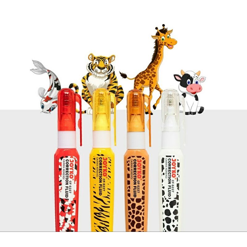 

Tipex Cair Correction Fluid Stipo Cair Animal Penghapus Cair JOYKO CFS227