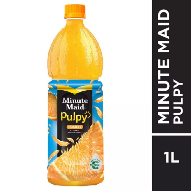 

Minute Maid Pulpy Orange Pet 1000ml 1000 ml 1 liter 1L jeruk