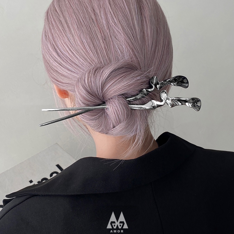 Jepit Rambut Model simple modern Untuk Wanita