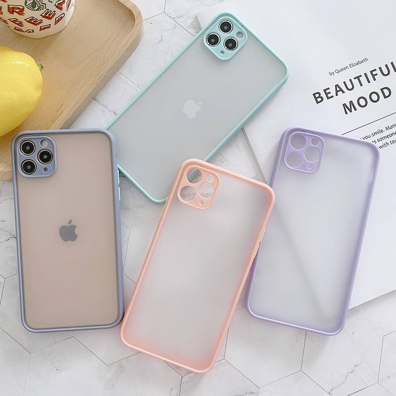 Soft Case Pelindung Lensa Kamera Warna Permen Untuk Iphone 11 12 Pro Max 6 6s 7 8 Plus Xr Xsmax X Xs Se 2020