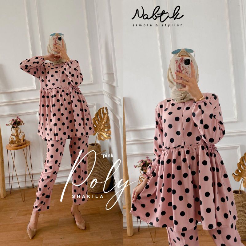 setelan Poly terbaru original by nabtik/set simple