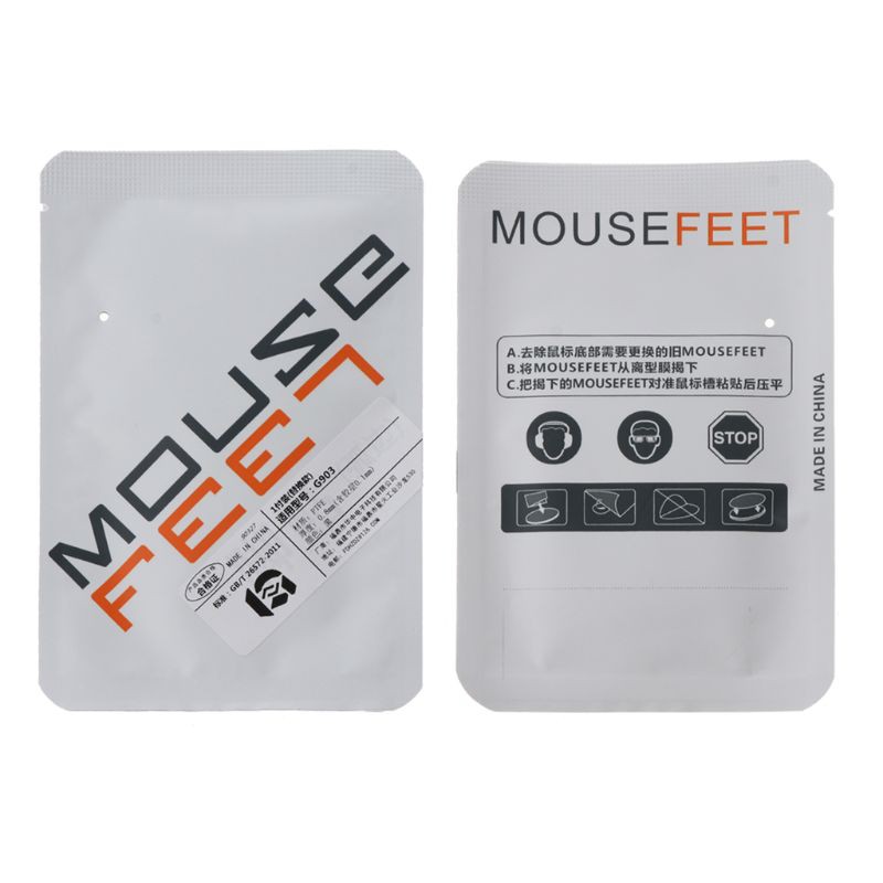 Vivi 1 Set Kaki Mouse Pengganti Ukuran 0.6mm Untuk Logitech G903