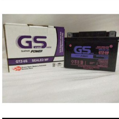 Aki GS GTZ-5S MOTOR beat beat f1 vario karisma revo megapro cb150 mio j soul gt mx new vixion r15