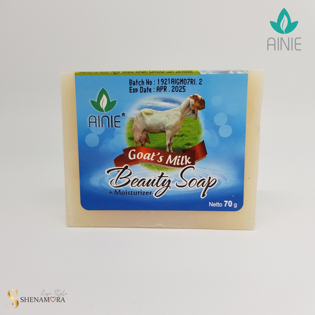 Ainie Soap Goat's Milk | Sabun Susu Kambing 70 Gr