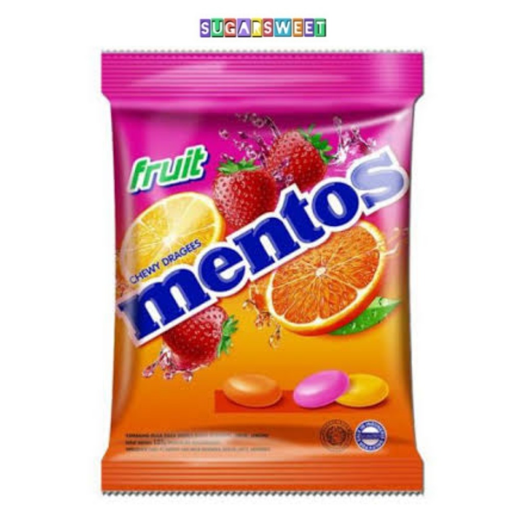 

Mentos Fruit Bag 121,5 gr