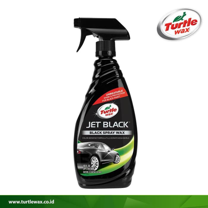 TURTLE WAX JET BLACK SPRAY WAX - TURTLE WAX BLACK SPRAY WAX