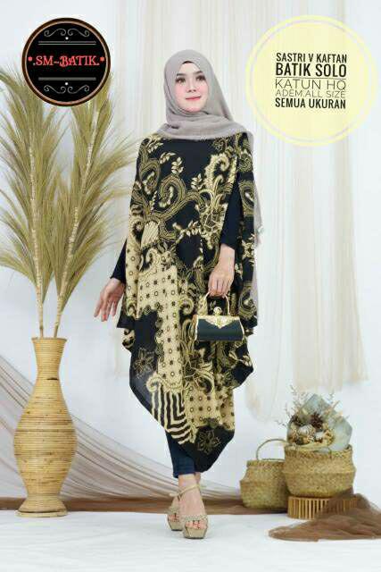 Baju Wanita Kaftan Batik Zein & Sm Batik Solo