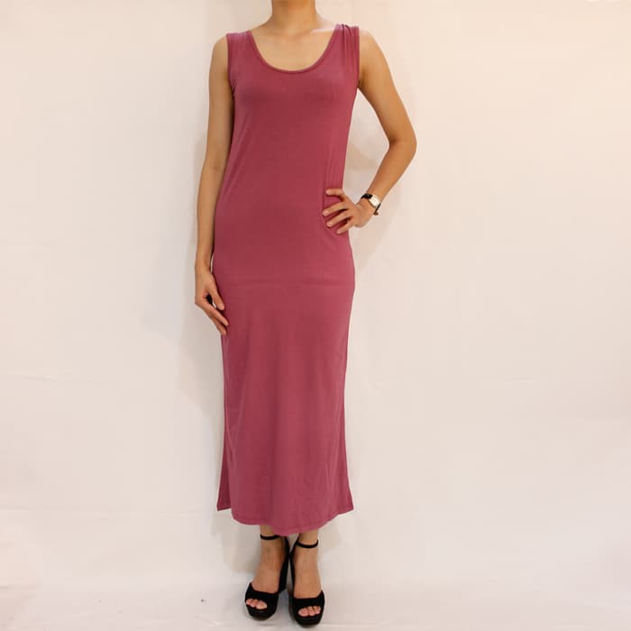 Tanktop / Daleman Gamis Tanpa Lengan - Biru