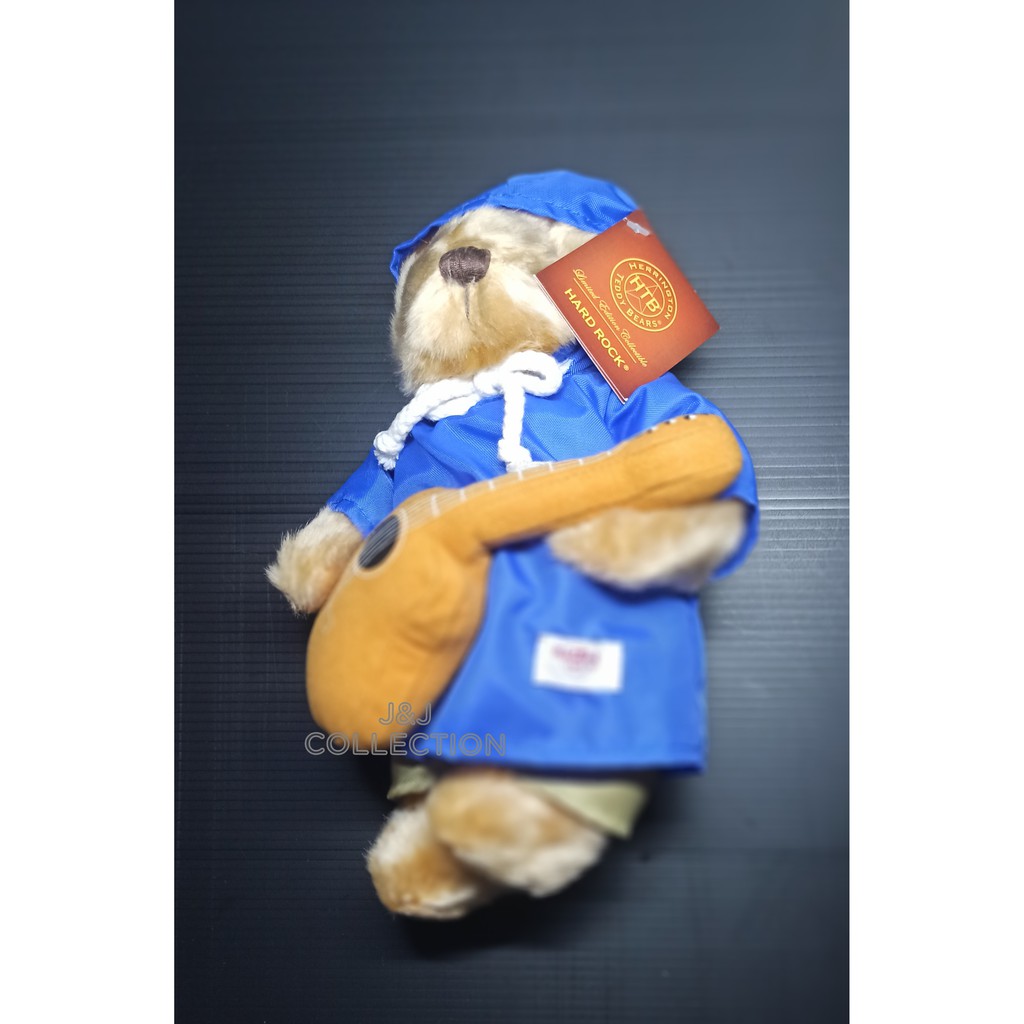 Boneka Hard Rock Poncho Teddy Bear Niagara Falls 2011