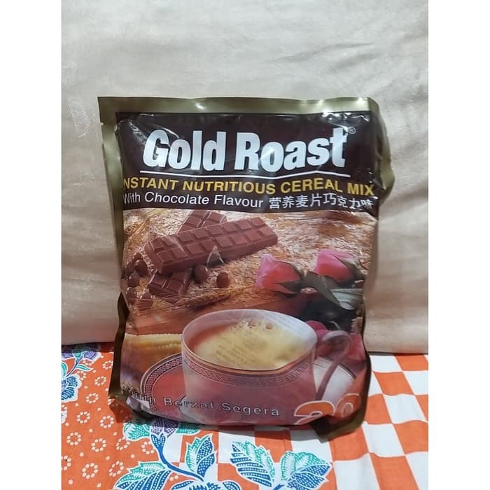 

GOLD ROAST INSTANT NUTRITIOUS CEREAL MIX WITH CHOCOLATE FLAVOUR / SEREAL INSTAN RASA COKELAT