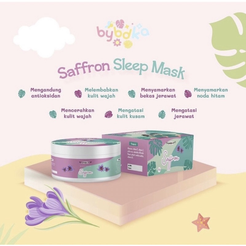 SAFFRON SLEEPMASK BYBDKA.ID BUY 1 GET 1 GIFT