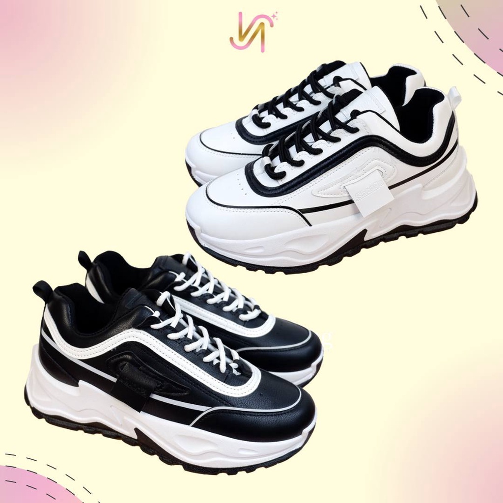 Nadilastuff Ultra Sneakers Sepatu Hak Tinggi Wanita Premium Ringan