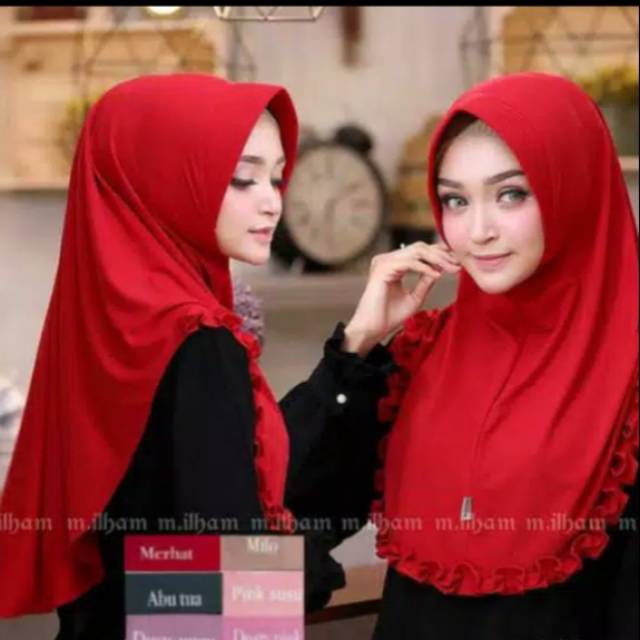 JILBAB MURAH jilbab Tania Rempel Jersey/hijab instan