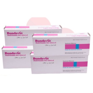 Jual BUNDAVIN 100 TABLET MULTIVITAMIN IBU HAMIL DAN MENYUSUI | Shopee ...
