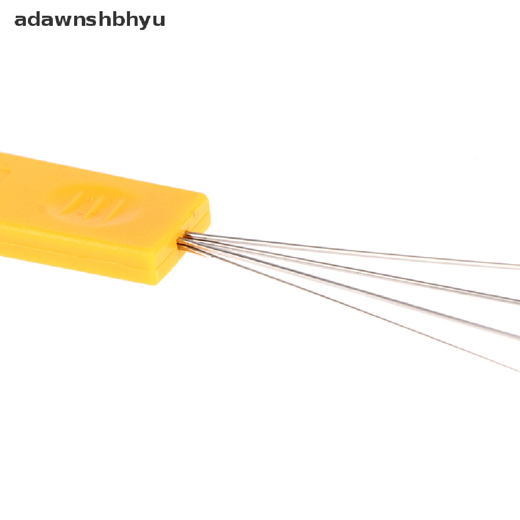 Adawnshbhyu Kawat Baja Keyboard Keycap Puller Gagang Plastik Remover Alat Pembersih