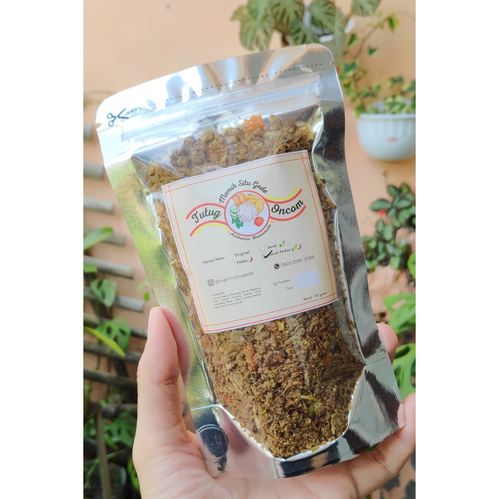 

Tutug Oncom (TO) Pedas Jeruk Mamih Situ Gede Tasikmalaya (90 gram)