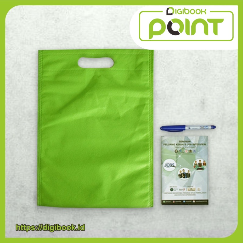 

Paket Seminar Kit Isi 3 - Spoundbond, Notebook A6, Pulpen