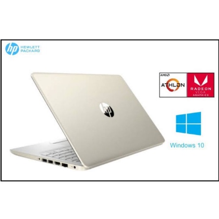 HP 14s dk1507au ( Athlon 3050U / IPS FULL HD / SSD 512GB / 4GB / VGA RADEON / WINDOWS 10 ORIGINAL )