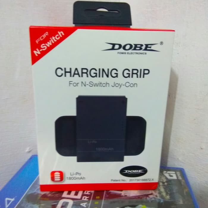 DOBE CHARGING HAND GRIP TNS-878C WITH BATTERY 1800 mAH NINTENDO SWITCH