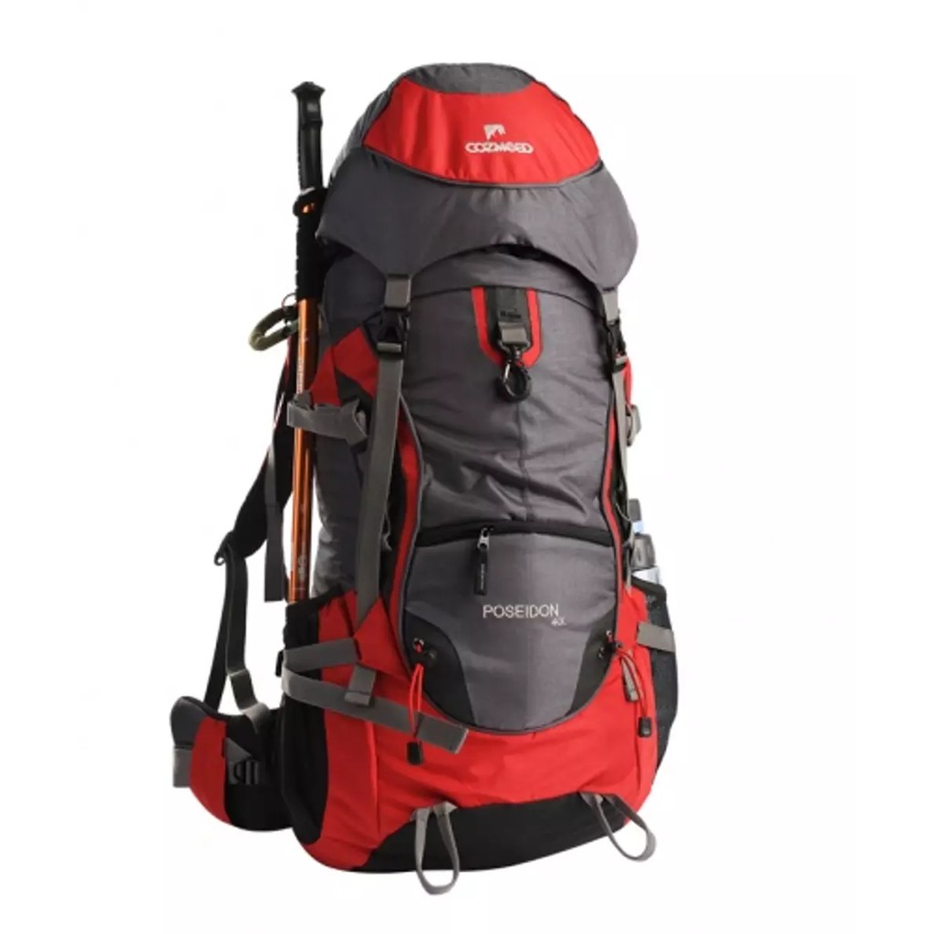 Tas Karrier Cozmeed Poseidon 40L Abu Merah