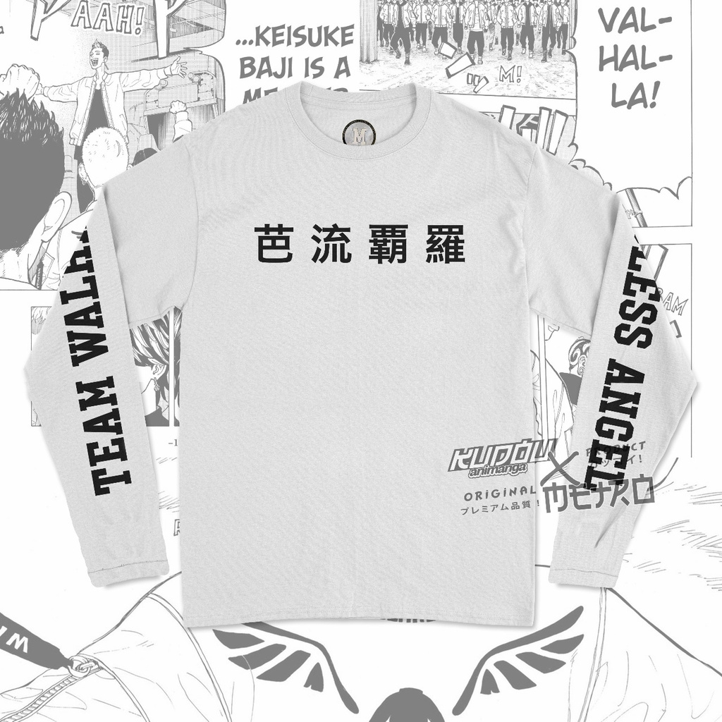 Longsleeve Team Valhalla Tokyo Manji Anime Tokyo Revengers Manga Premium Unisex