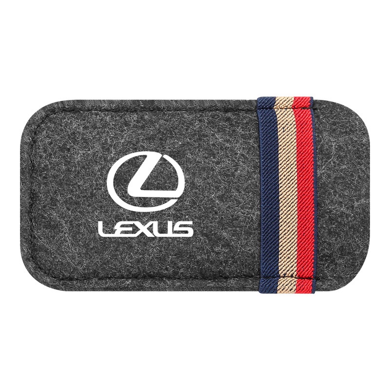 Lexus Case Kacamata Hitam Model Klip Untuk Sun Visor Mobil IS ES GS LS