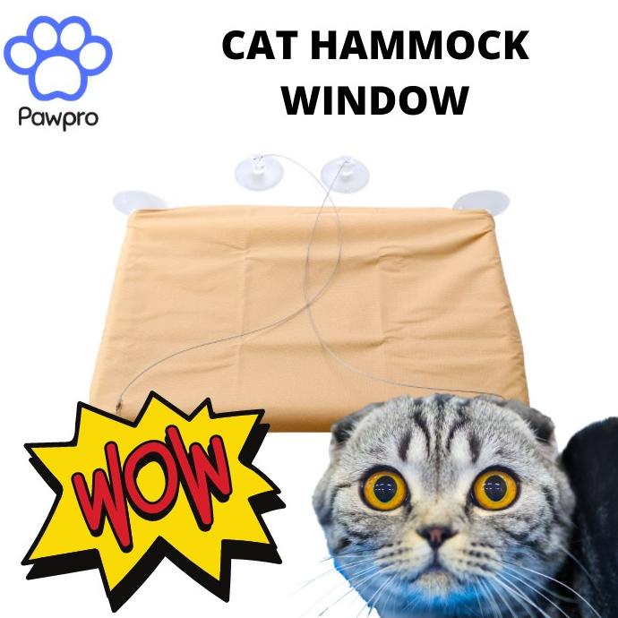 

(BISA COD) Cat Hammock Window | Hammock Kucing |Hammock Kucing Tidur |Cat Hammock PROMO Kode 1446