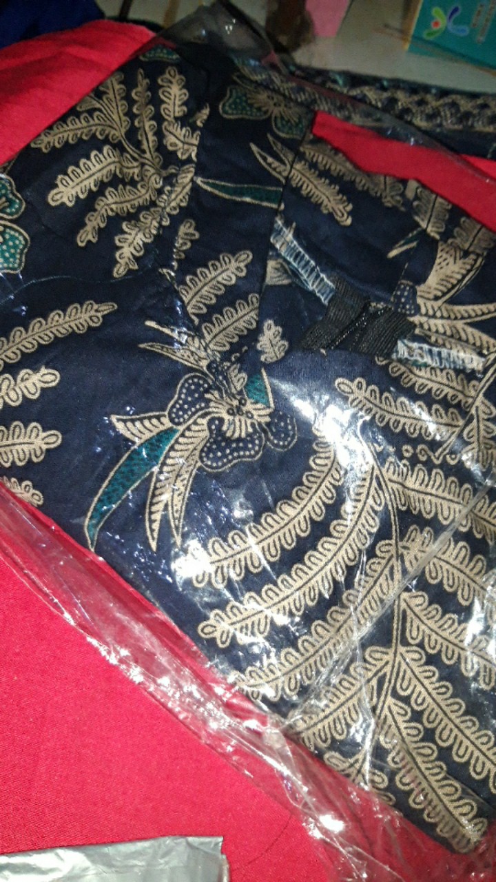 Batik Wanita Asj Sa Hrb026 Kenongo Kemeja Tosca Pendek