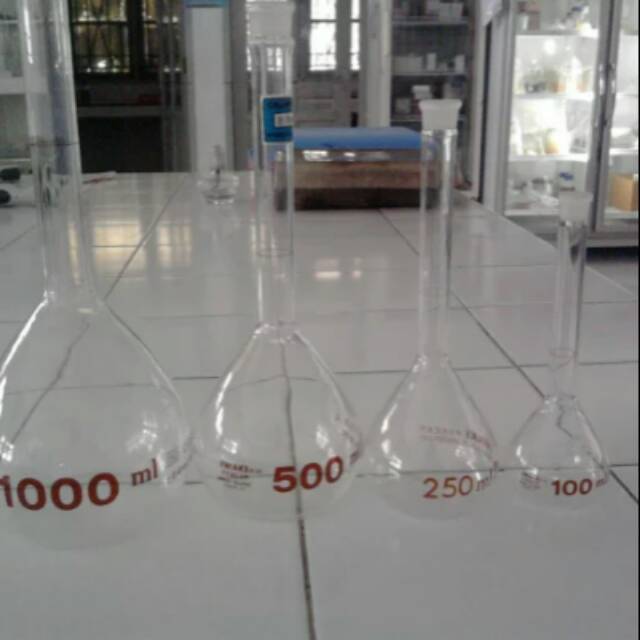 Labu ukur 500ml pyrex