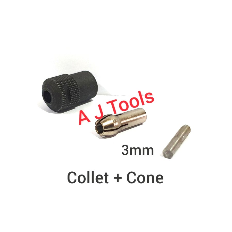 Chuck Collet + Cone Mini Grinder 3 mm