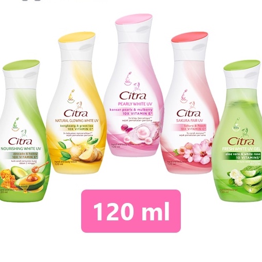 Handbody CITRA 120ml / PELEMBAB KULIT DAN PERLINDUNGAN SINAR UV