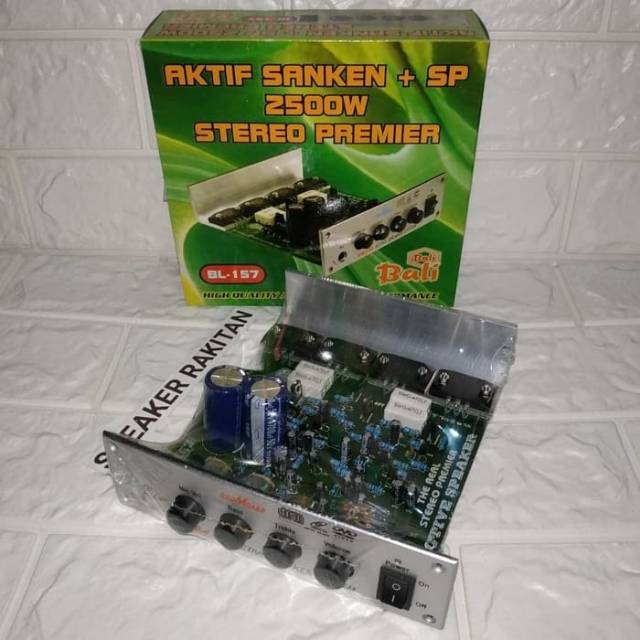 Kit Amplifier Speaker Aktif Stereo PMPO 2500Watt BL-157