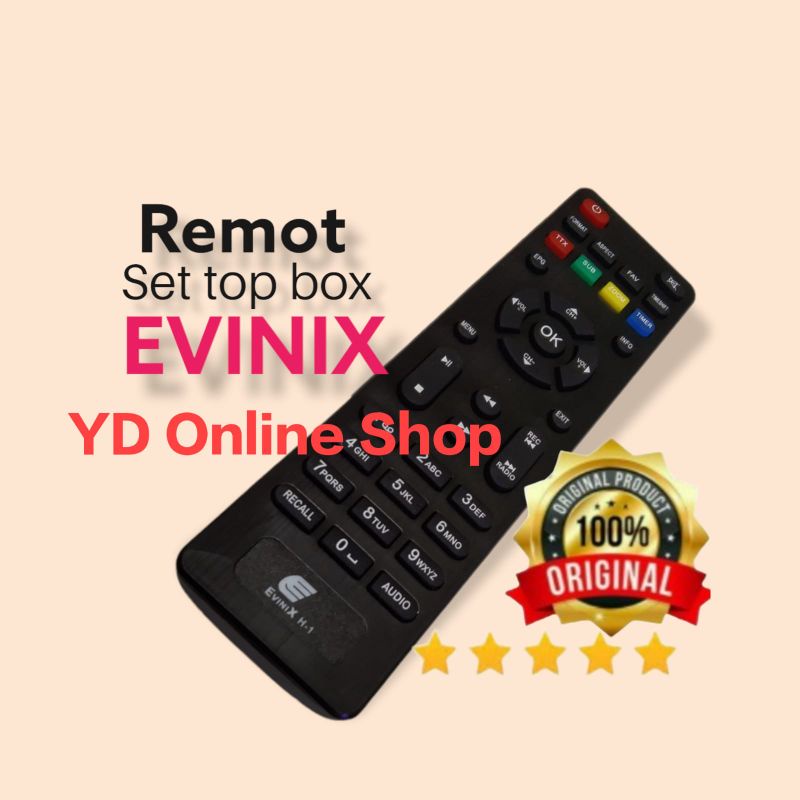 Remot Set Top Box EVINIX Original