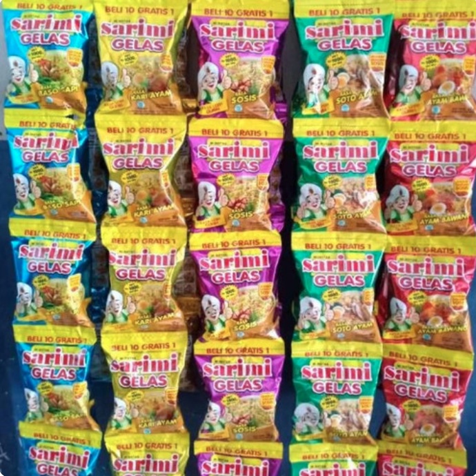 

Sarimi Gelas All Variant Renceng 10x30 gram