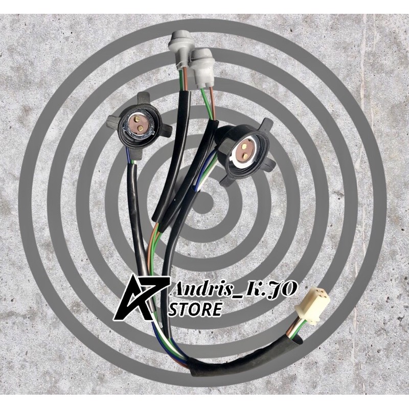 Fitting Lampu Soket Dudukan Lampu Kabel Lampu Honda Vario Karbu