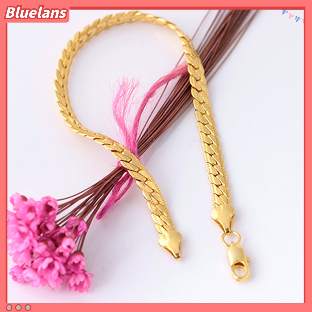 Bluelans Men Women DIY Hand Jewelry Fashion Boutique Side Chain Party Date Bracelet