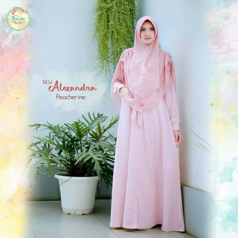 GAMIS NEW ALEXANDRA BY FENUZA | GAMIS MUSLIMAH | PAKAIAN WANITA MUSLIM |  FASHION MUSLIM WANITA