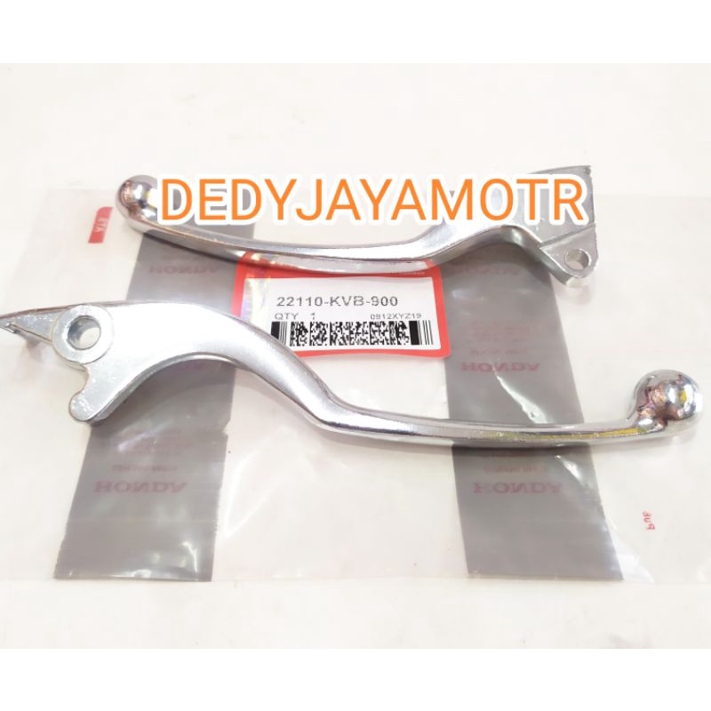 Handel handle rem kiri scoopy karbu + handle rem kanan scoopy karbu scoopy fi scoopy esp harga 1set kualitas ori