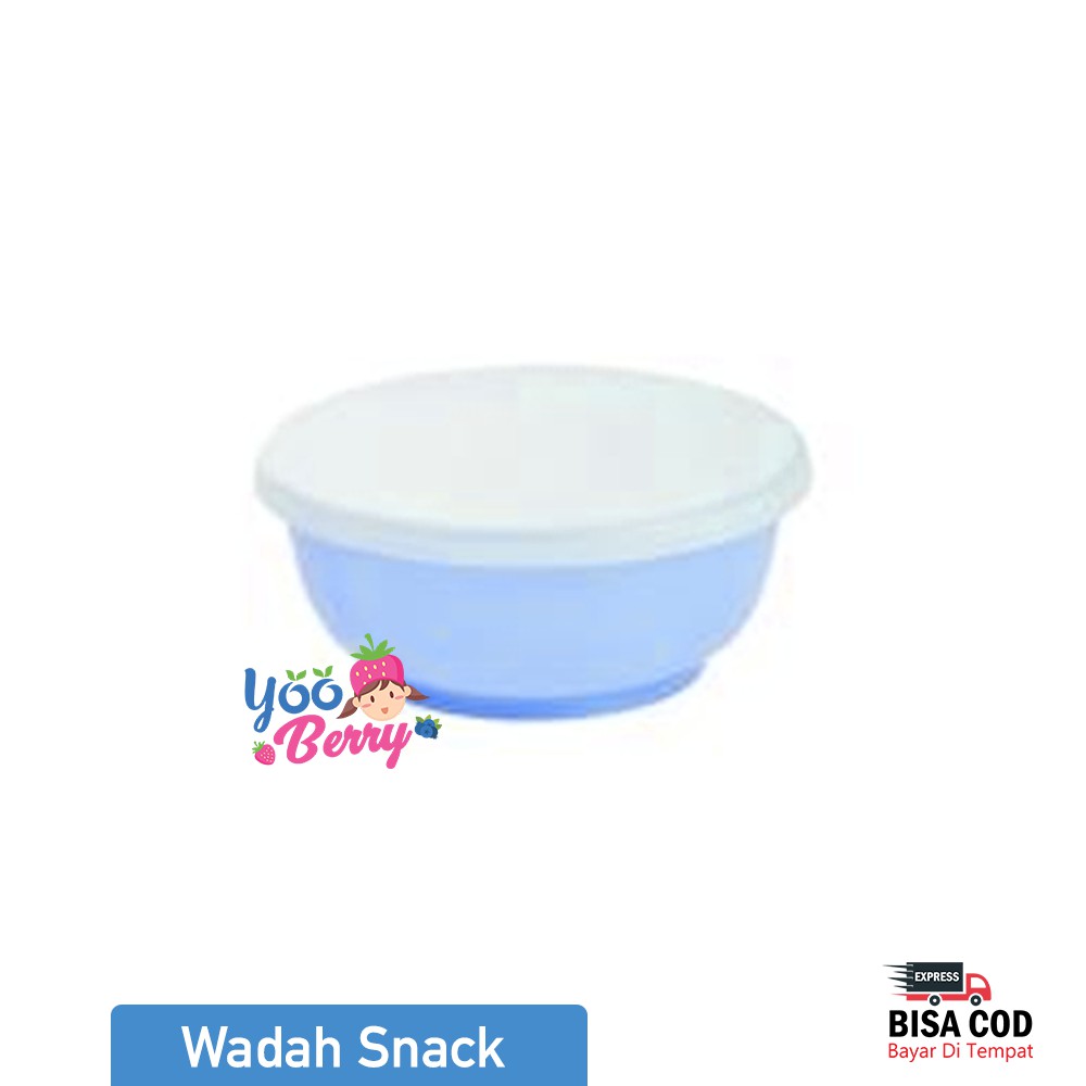 Ninio Snack Cup Wadah Cemilan Bayi Bowl With Lid Berry Mart