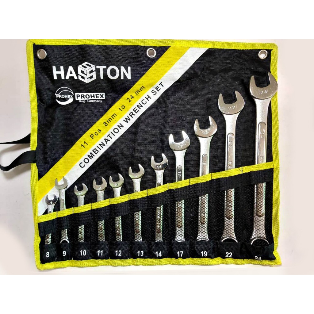 Kunci Ring Pas Isi 11Pcs Prohex / Combination Wrench set