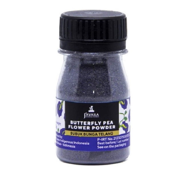 

TERLARIS Javara - Bubuk Bunga Telang (Butterfly Pea Flower Powder) - 15 gr/MINUMAN COLLAGEN/MINUMAN YOYIC/MINUMAN DIET/MINUMAN PEMUTIH BADAN/MINUMAN KOREA/MINUMAN KEMASAN/MINUMAN KALENG/MINUMAN KOTAK/MINUMAN SEHAT HERBAL/MINUMAN SEHAT UNTUK TUBUH/MINUMAN