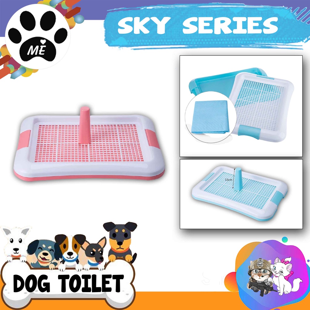 Pet Toilet &quot;SIZE MEDIUM&quot; Tempat Pee Poop Hewan