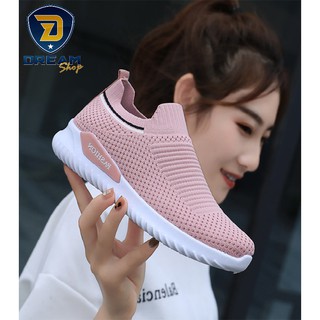 Image of [ Bayar Di Tempat ] Sepatu Slip On Fashion Wanita Anti Slip Ringan Di Pakai Import / Slip On Wanita
