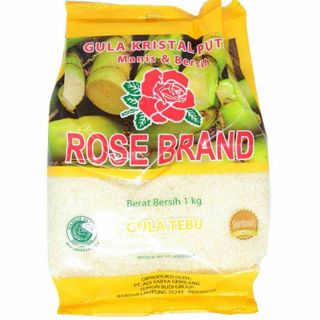 

Rose brand gula pasir 1kg