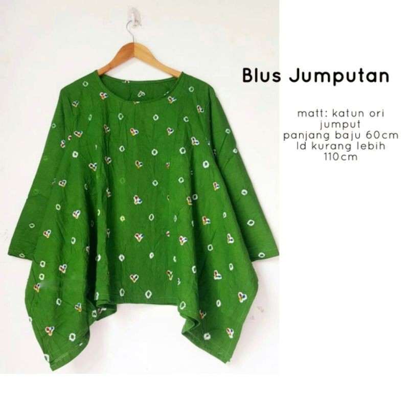 Blouse Jumputan Handmade Solonan