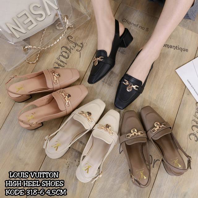 LOUIS VUITTON HIGHHEEL SHOES 318-6