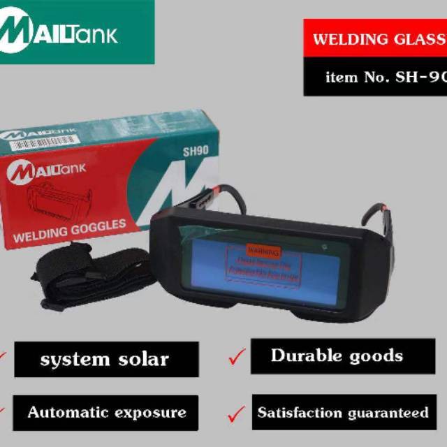 Mailtank Welding Goggles Automatic SH-90 Kacamata Las Otomatis